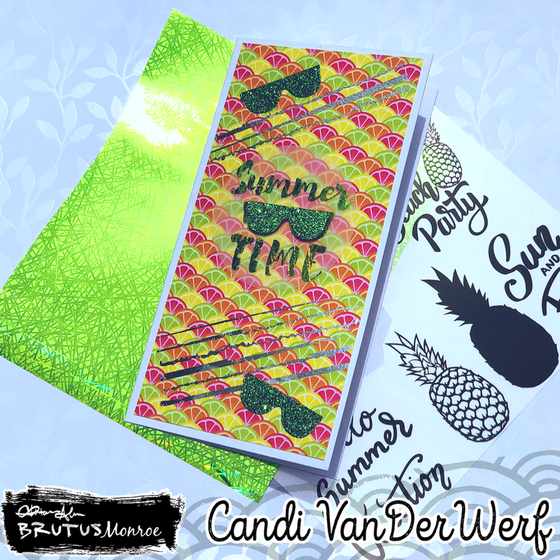 Summer Sizzle - Brutus Monroe | Adhesive Transfer | Deco Foil