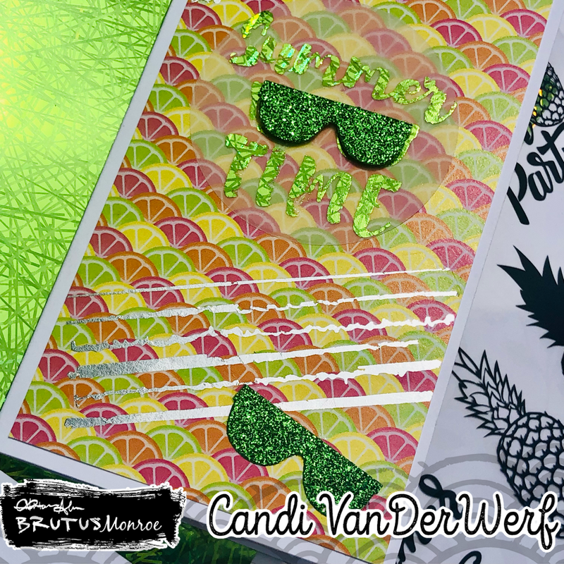 Dazzling Doodles - Brutus Monroe | Adhesive Transfer | Deco Foil