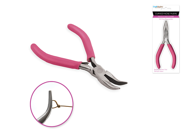 Beading & Jewelry Tools | Curved Nose Pliers