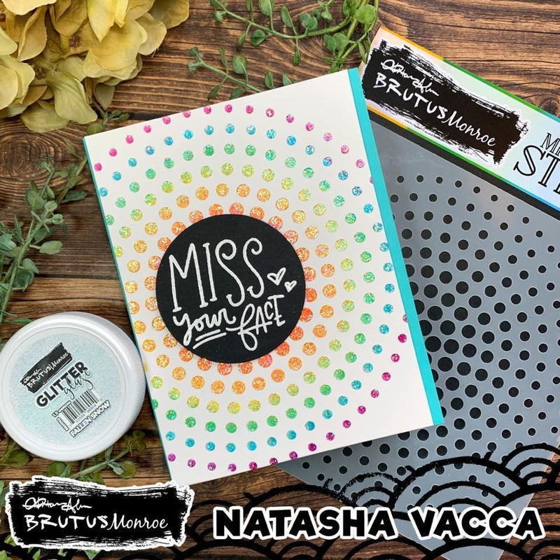 Circle Tone  | Mixed Media Stencil