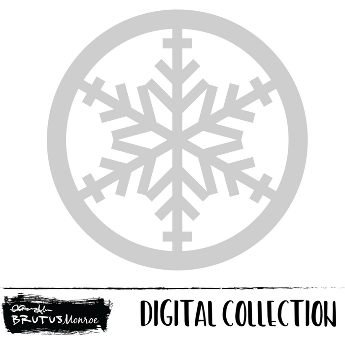 Comet - Snowflake Shaker - Digital Cut File
