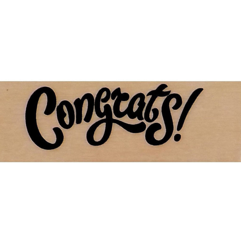 Sayings Stamps | Rubber Wood Block | Darice