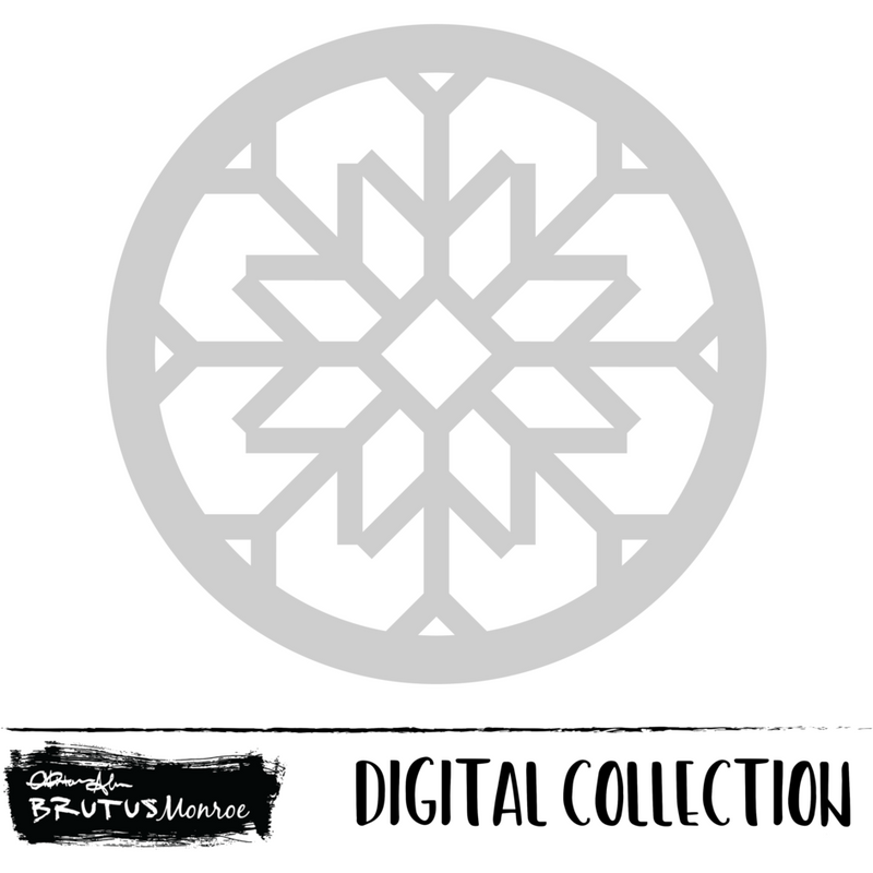 Dancer - Snowflake Shaker | Digital Cut FIle