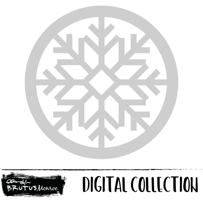 Dasher - Snowflake Shaker - Digital Cut File