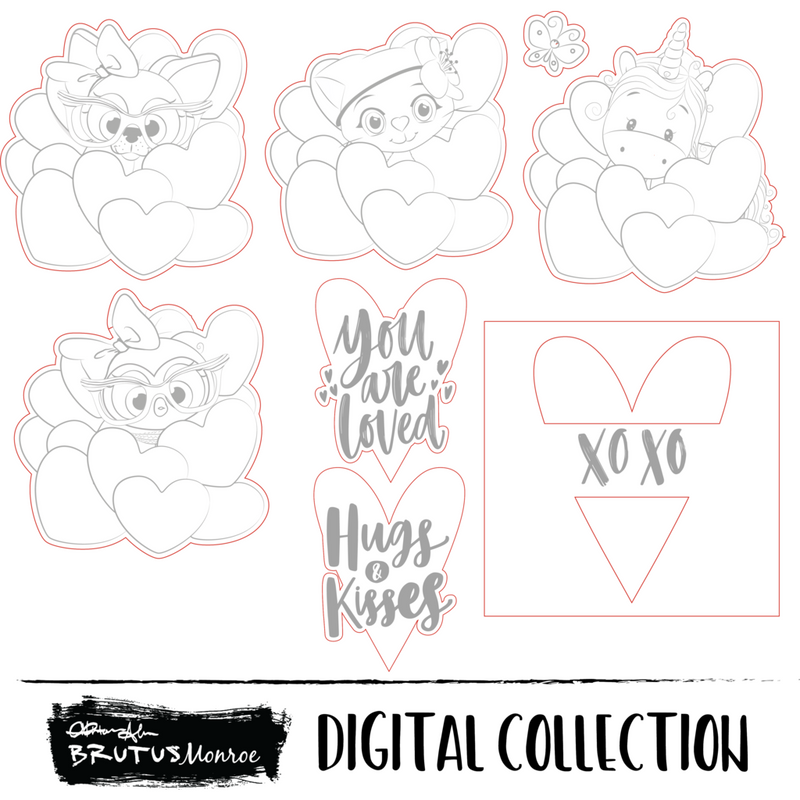 Lots of Love | Digital Cut FIle