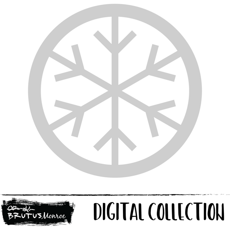 Donner - Snowflake Shaker | Digital Cut FIle