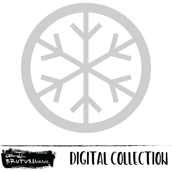 Donner - Snowflake Shaker - Digital Cut File