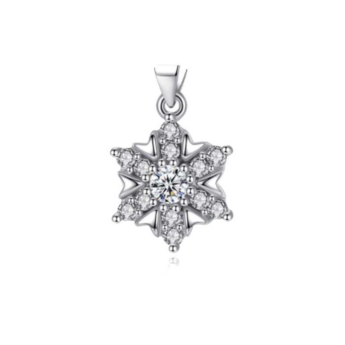 Heather's Snowflake - Snowflake Necklace