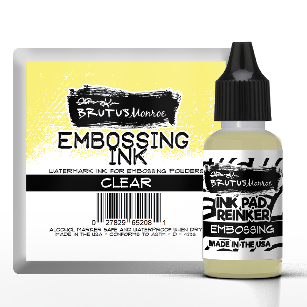 Embossing | Ink Pad & Reinker Bundle — Brutus Monroe