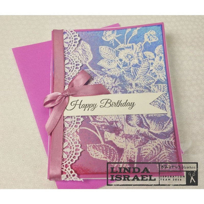 Sharon's Script | 4x6 Stamp