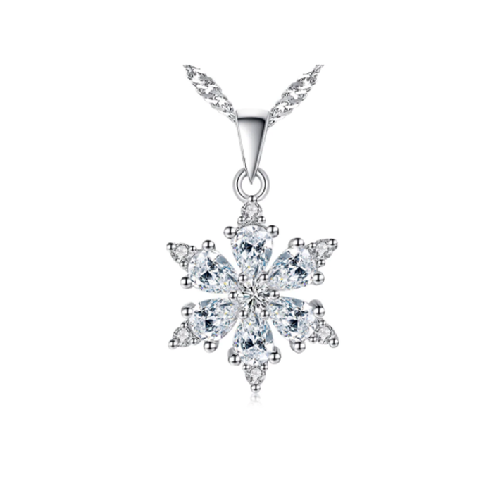 Emma's Snowflake - Snowflake Necklace