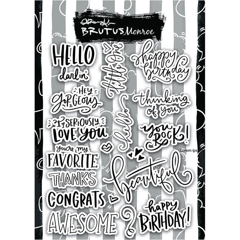 Extra Sentimental | 6x8 Stamp Set