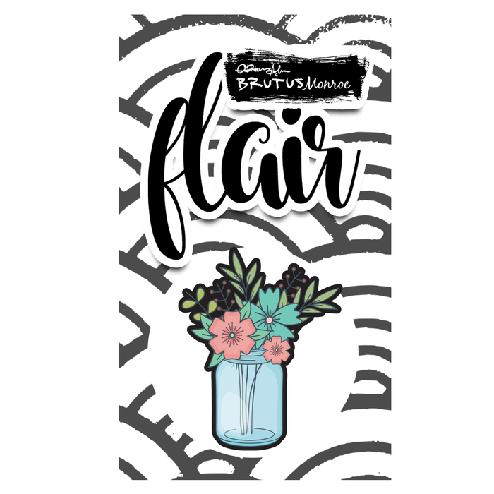Floral Jar | Enamel Pin