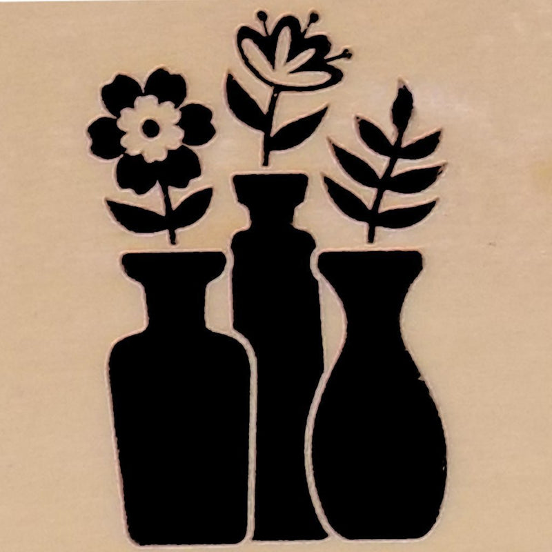 Spring | Wood Block Rubber Stamps