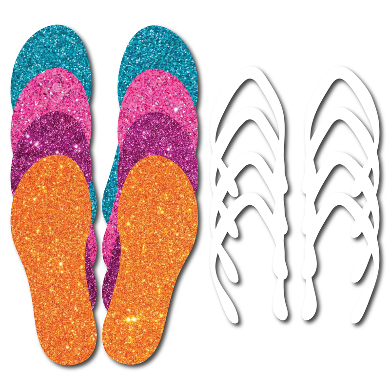 Glitter Flip Flops - Die Cuts