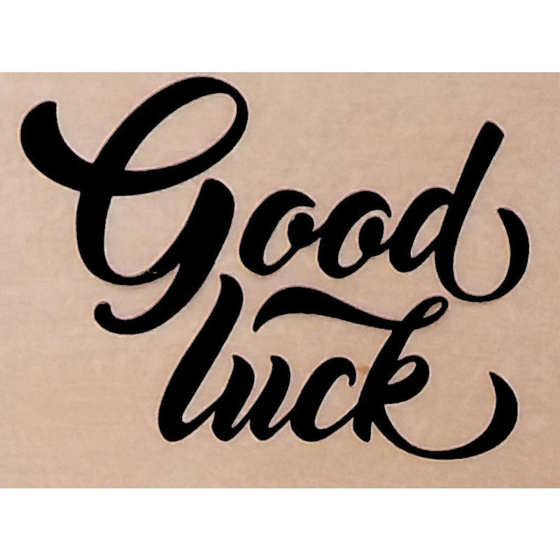 Sayings Stamps | Rubber Wood Block | Darice