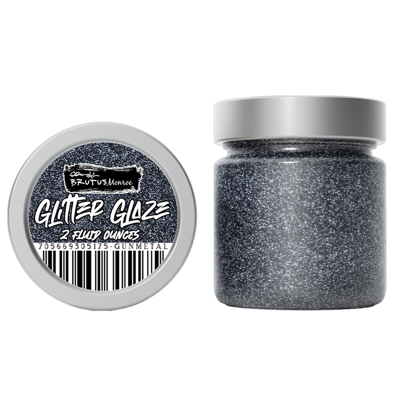 Gun Metal | Glitter Glaze