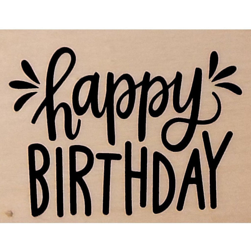 Sayings Stamps | Rubber Wood Block | Darice