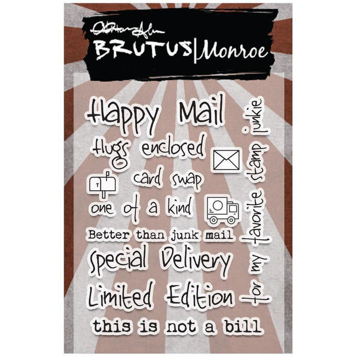 Happy Mail - 3x4 Stamp
