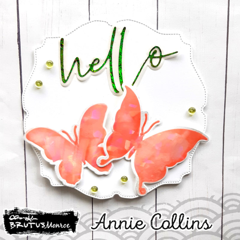 Brutus Monroe| Foil Transfer Sheets | Green Sketch