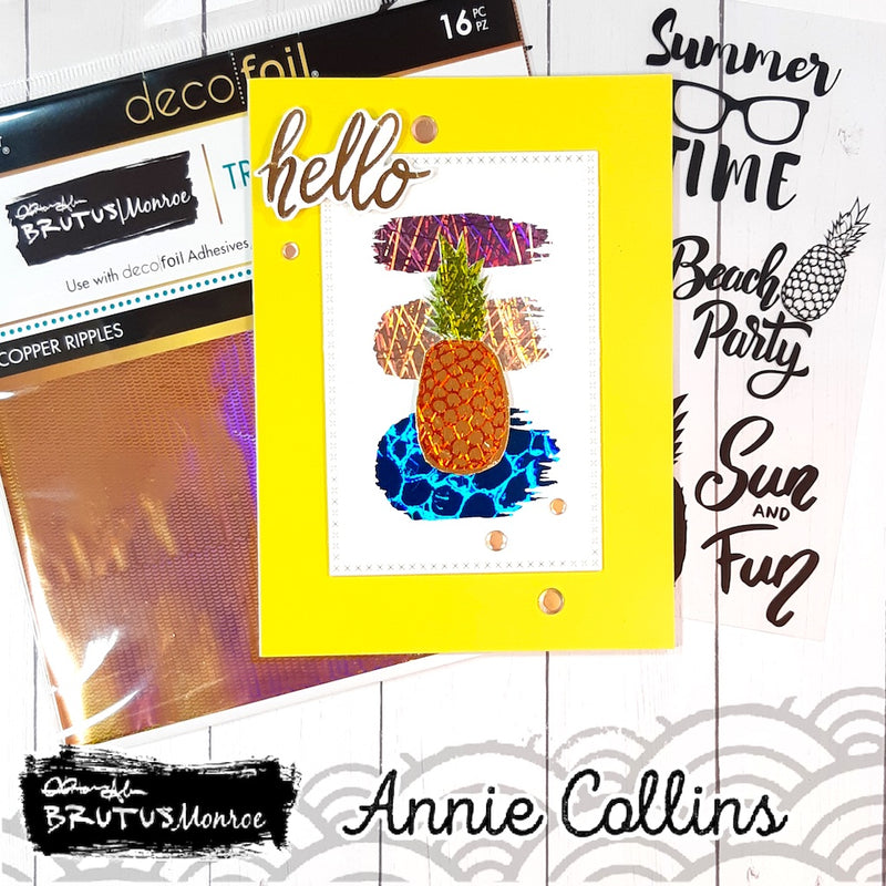 Summer Sizzle - Brutus Monroe | Adhesive Transfer | Deco Foil