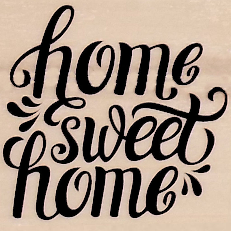 Sayings Stamps | Rubber Wood Block | Darice