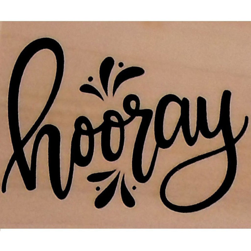 Sayings Stamps | Rubber Wood Block | Darice