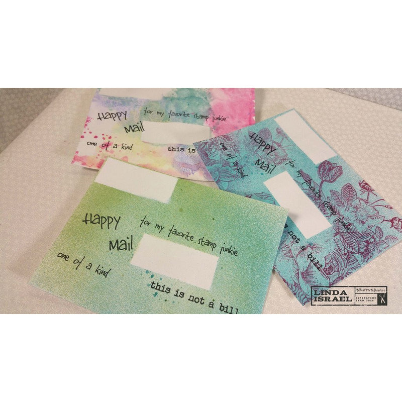 Happy Mail | 3x4 Stamp