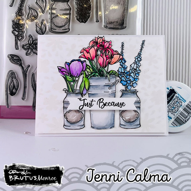 Flower Market|  6x8 Stamp Set