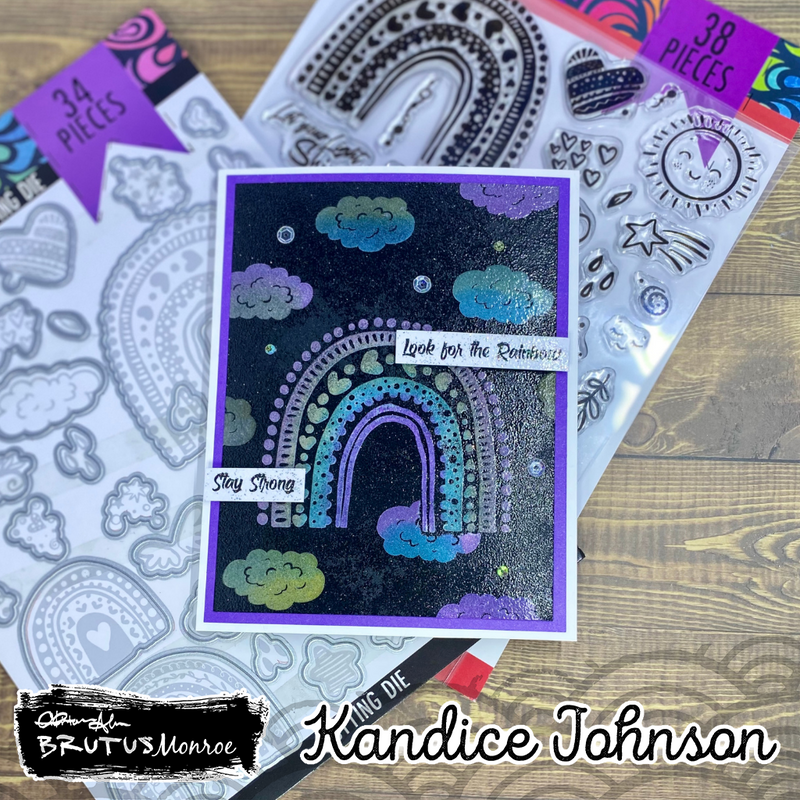 Radiant Rainbow | 6x8 Stamp Set