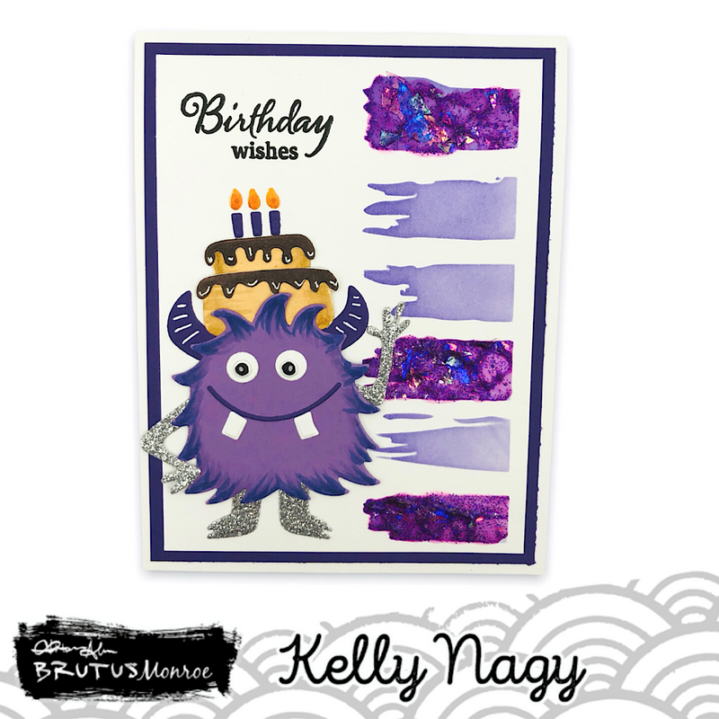 Painted Rainbow | Mixed Media Stencil