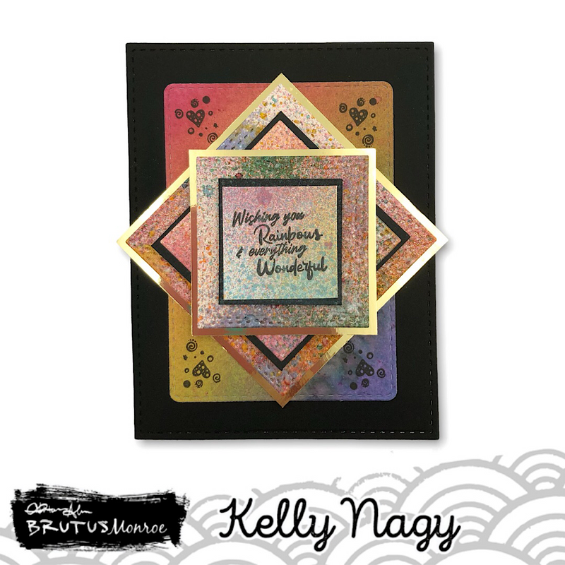 Radiant Rainbow | 6x8 Stamp Set