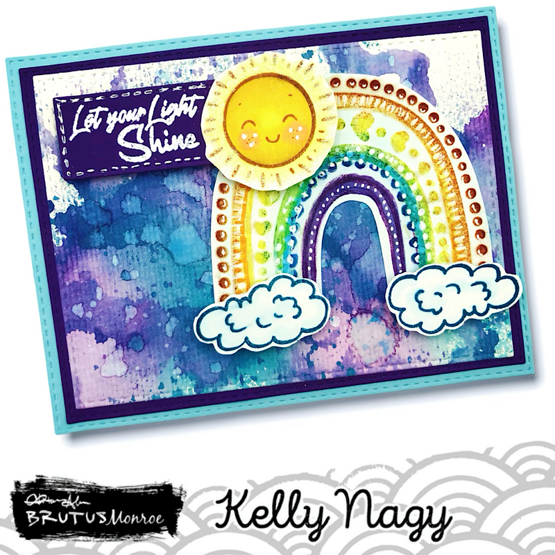 Radiant Rainbow | 6x8 Stamp Set
