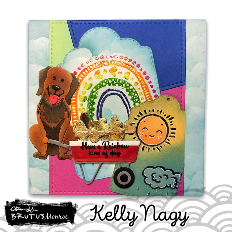 Radiant Rainbow | 6x8 Stamp Set