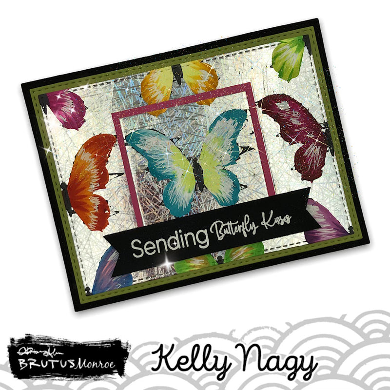 Brutus Monroe | Foil Transfer Sheets | Silver Sketch