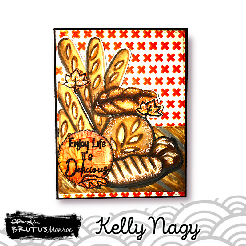 X Pattern |  Mixed Media Stencil