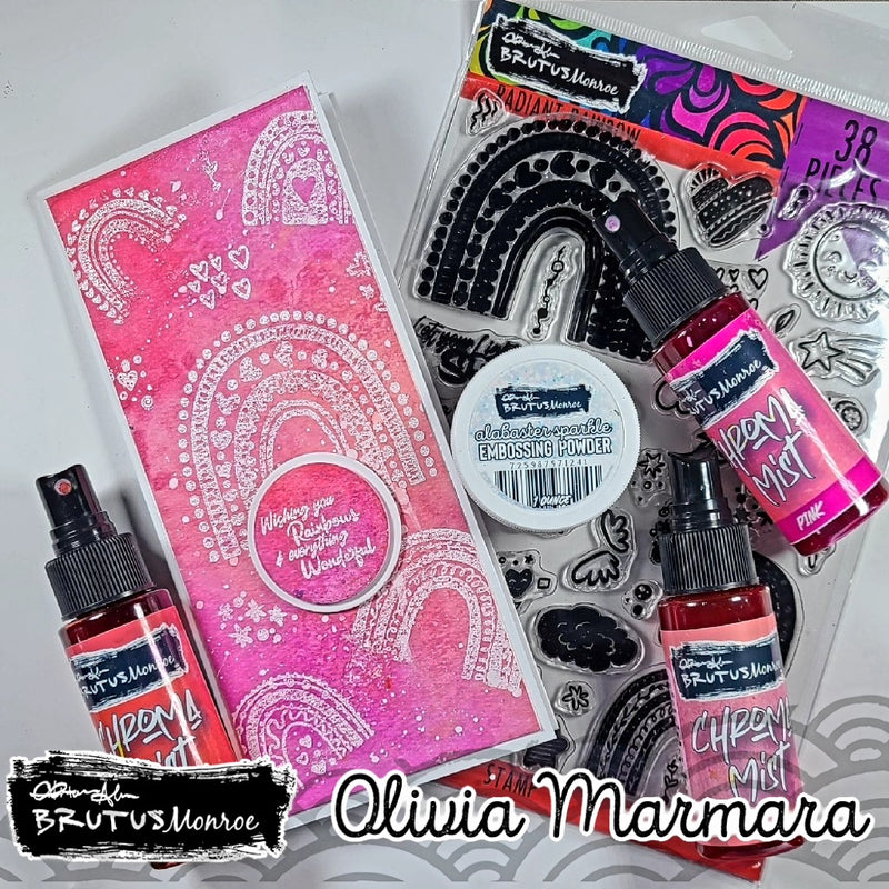 Radiant Rainbow | 6x8 Stamp Set