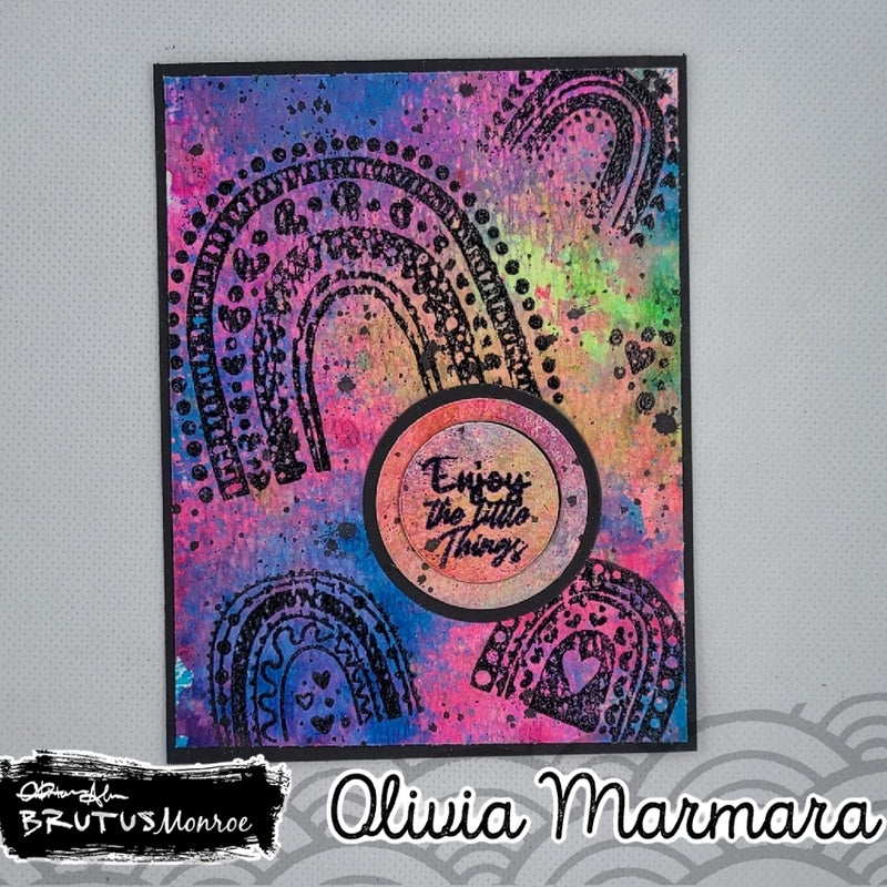 Radiant Rainbow | 6x8 Stamp Set