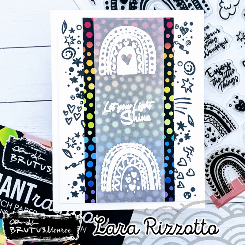 Radiant Rainbow | 6x8 Stamp Set