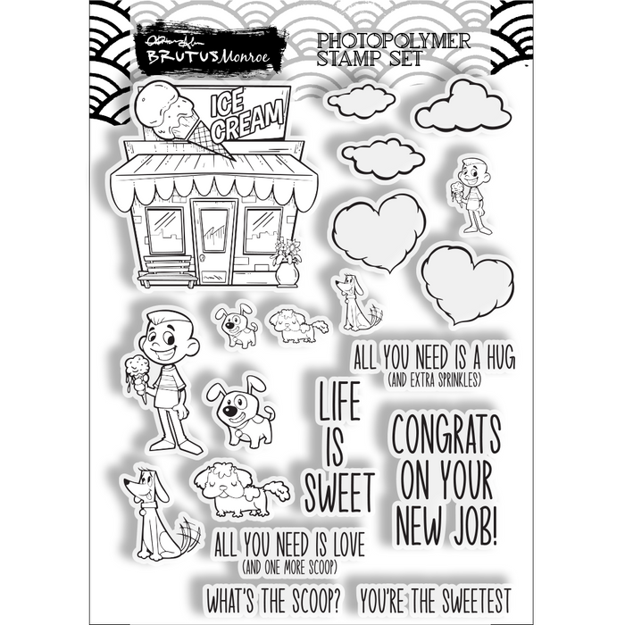 Life is Sweet - Stamp