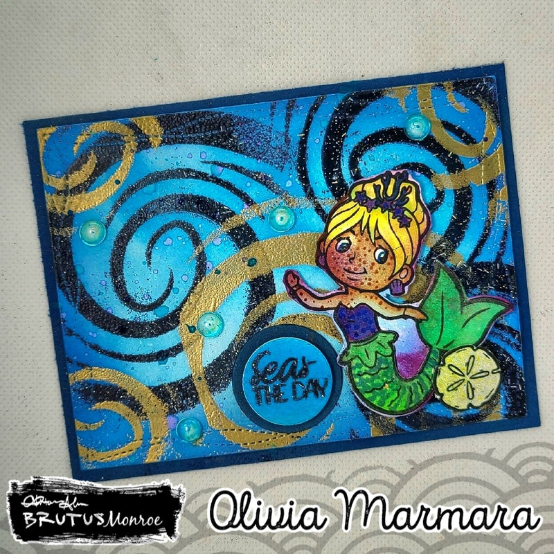 Whirlpool | Mixed Media Stencil