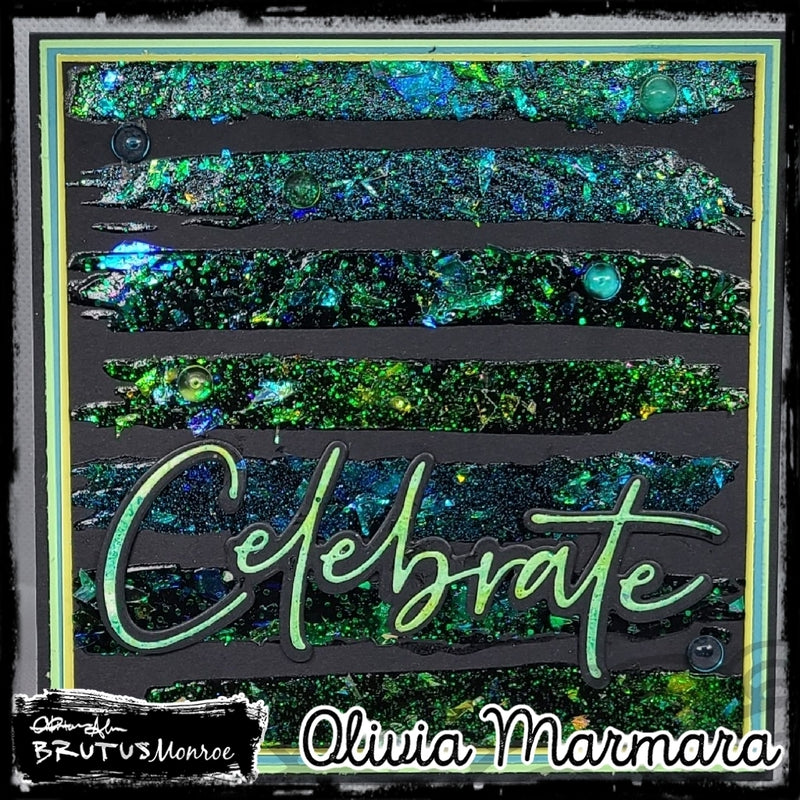 Painted Rainbow | Mixed Media Stencil