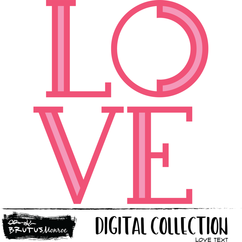 LOVE Text | Digital Cut FIle
