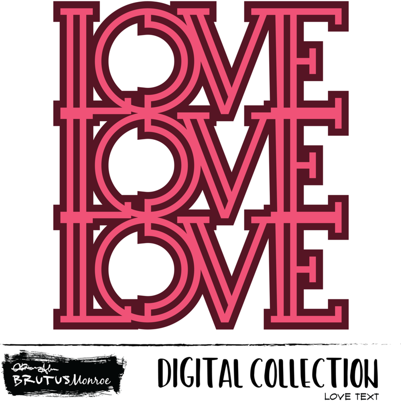 Love Three Times | Digital Cut FIle