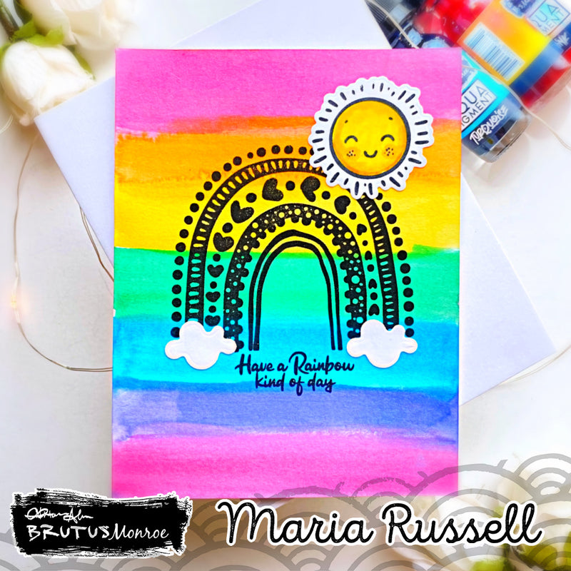 Radiant Rainbow | 6x8 Stamp Set