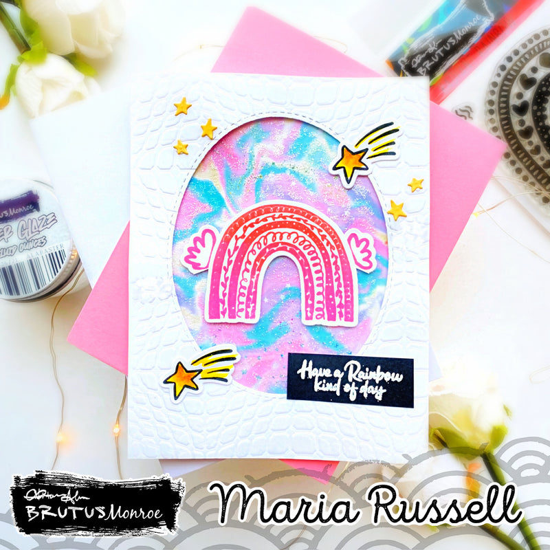 Radiant Rainbow | 6x8 Stamp Set