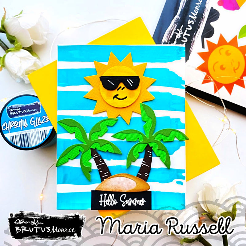 Painted Rainbow | Mixed Media Stencil