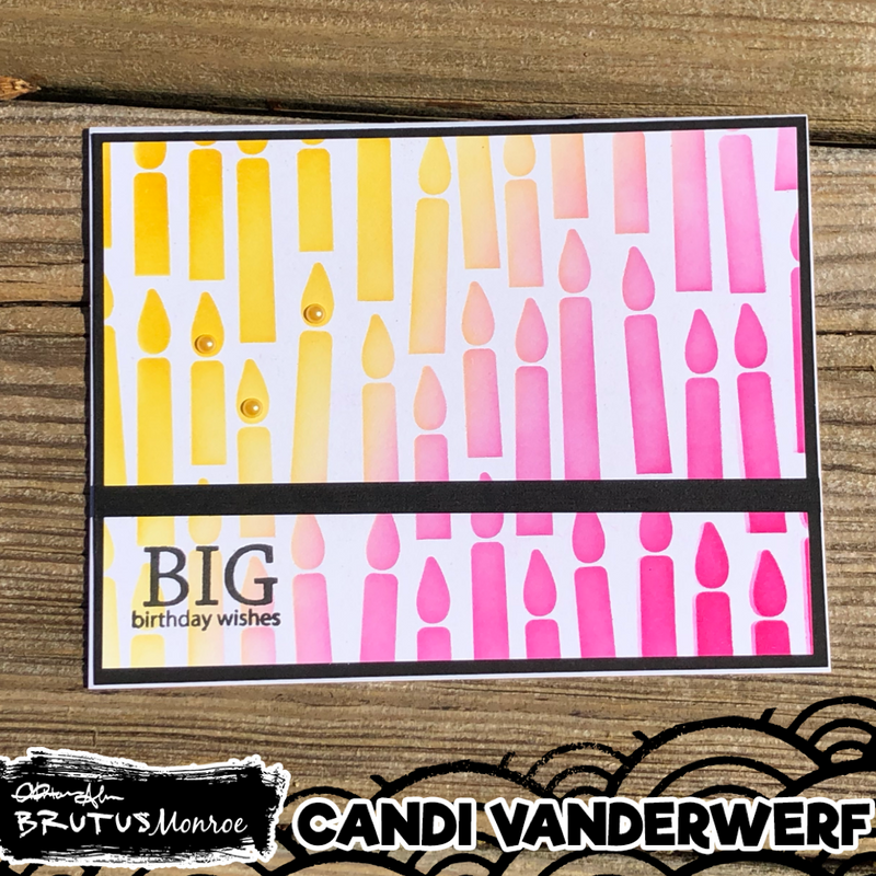 Make a Wish!  | Mixed Media Stencil