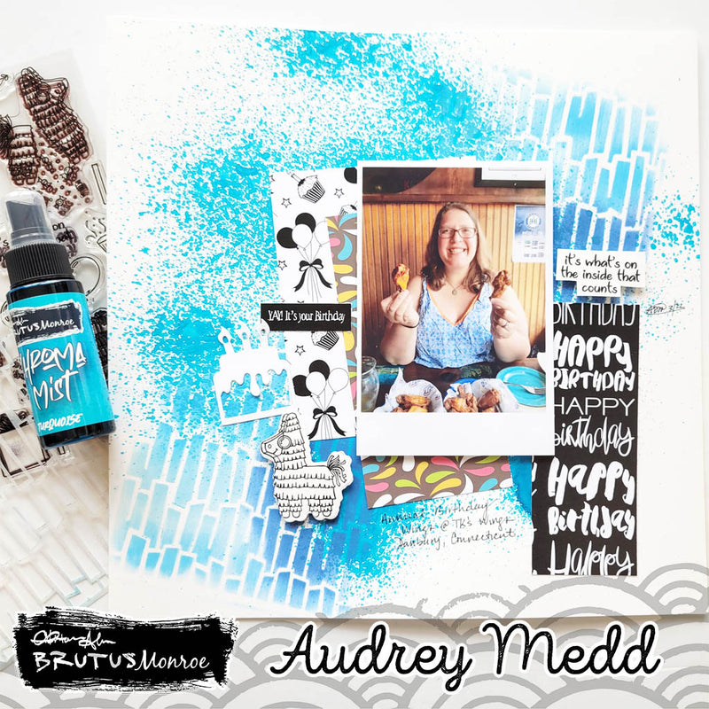 Pinata Fringe | Mixed Media Stencil
