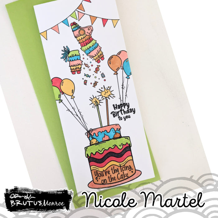It's Party Time 6x8 Stamp Set